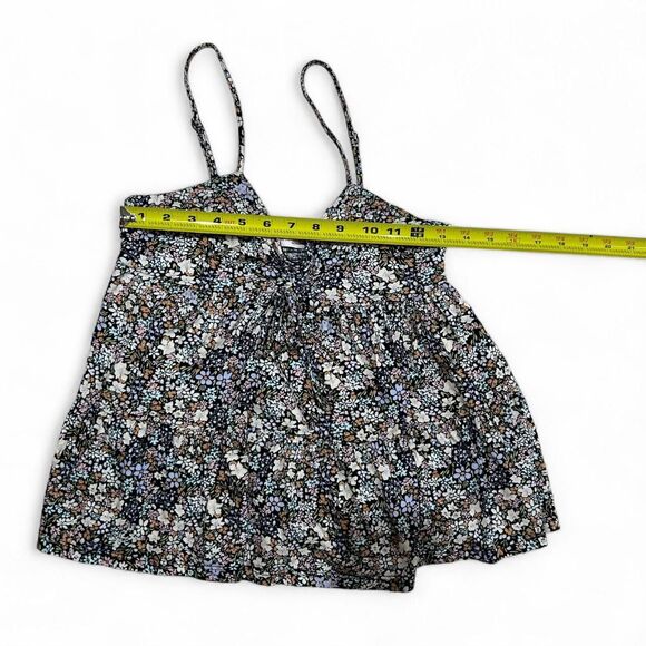 Floral print babydoll top - Picture 4 of 7